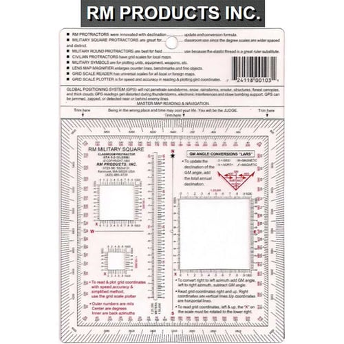 Military Square Protractor | 724118001031